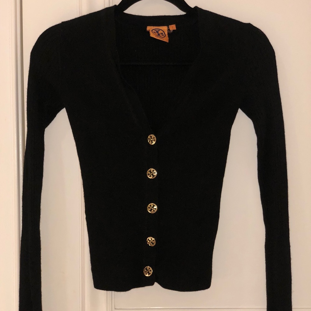 Tory Burch Merino Wool Cardigan!